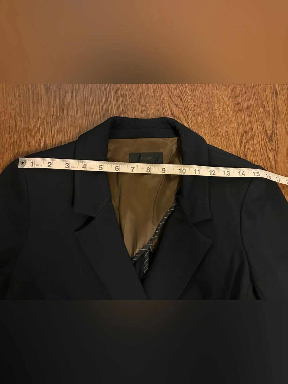 J. Crew Black Devon Blazer in Ponte - Size 8
